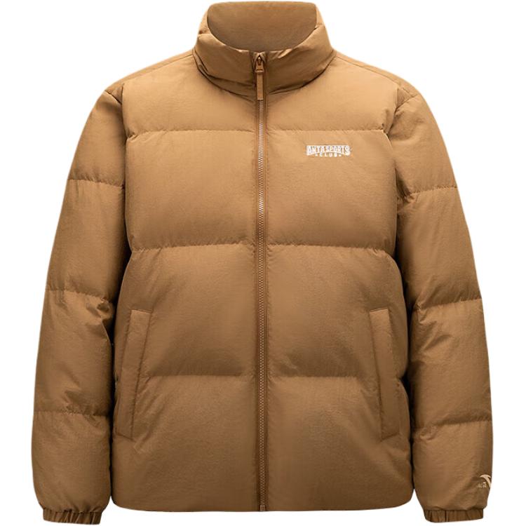 

Anta Letter Zipper Stand Collar Versatile Casual Down Jacket Men outerwear 152618905-1 3XL