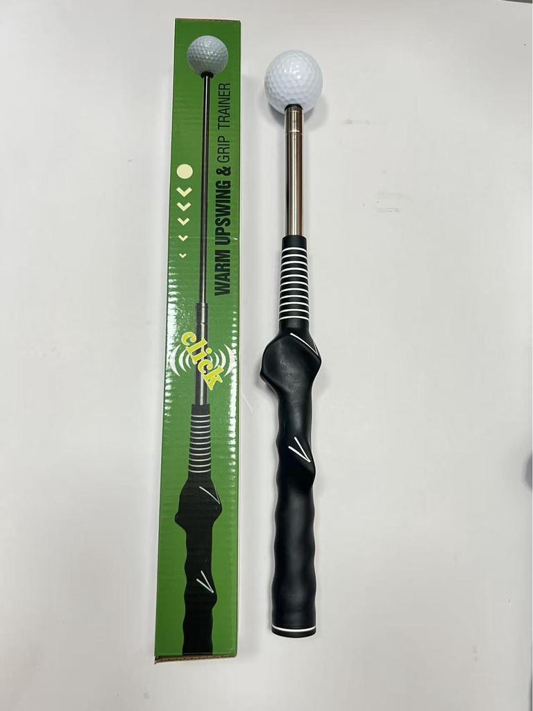 Left-Handed Telescopic Golf Swing Trainer for Beginners