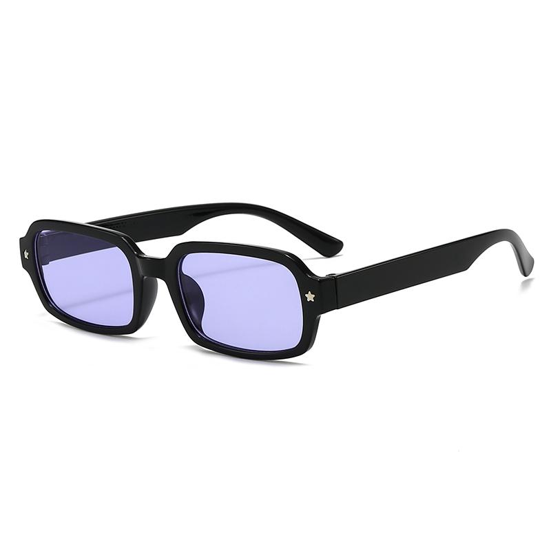 Retro Square Sunglasses Women Men Vintage Trend UV400 Protection Colorful Designer Sun Glasses for Outdoor Driving