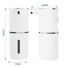 Automatic Hand Soap Dispenser, Touch Free Electric Shampoo Bottle, USB Rechargeable with Infrared Sensor for Bathroom Accessory