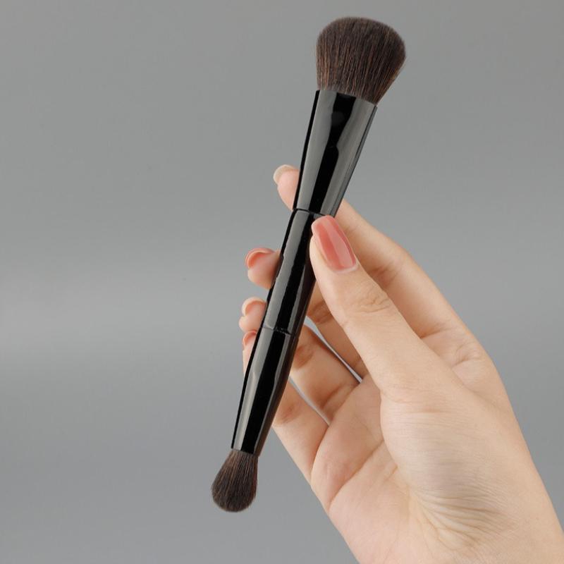 1PC Double Ended Foundation Brush Contour Sculpting Brushes Powder Blush Brush Makeup Brushes Women Cosmetic Tools Facial Brush