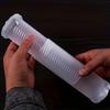 2pcs Transparent ABS Telescopic Pen Holder, Art Painting Brush Pencil Holder, Suitable for Outdoor Sketching Brush Storage