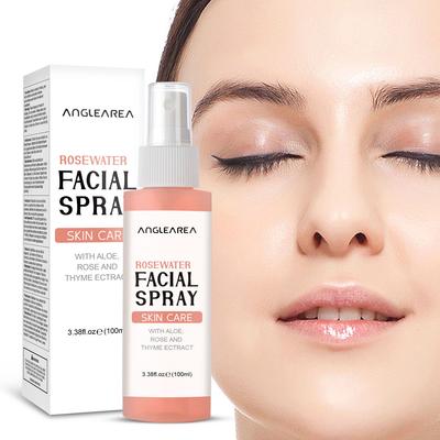 Rosewater Women's Moisturizing Mist 100ml Hydrating Makeup Setting Nourishing Moisturizing Nourish Hydrate Smooth and Delicate