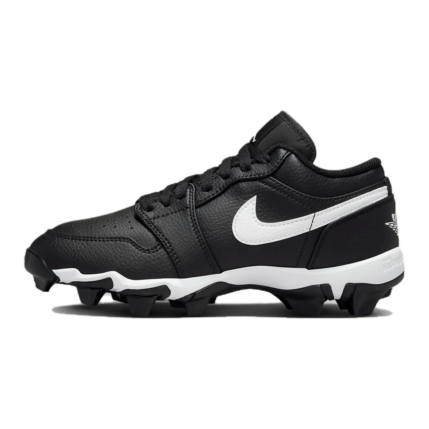 

Jordan Air Jordan 1 Cushioning, Wear Resistant Low top Kids Training Shoes Black White Kids HF6885-001 38.5