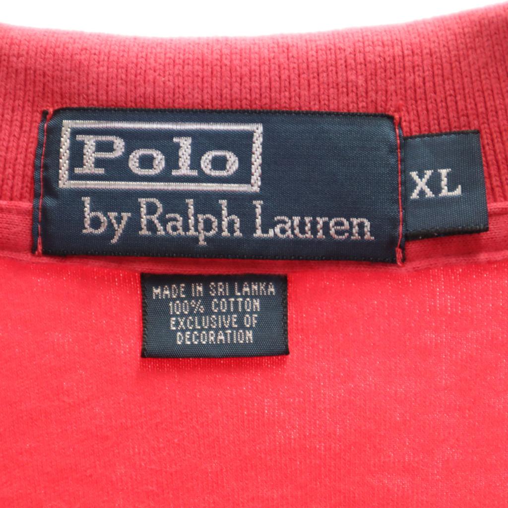 Polo by Ralph Lauren Short sleeve Polo shirt XL Red series Men's Used