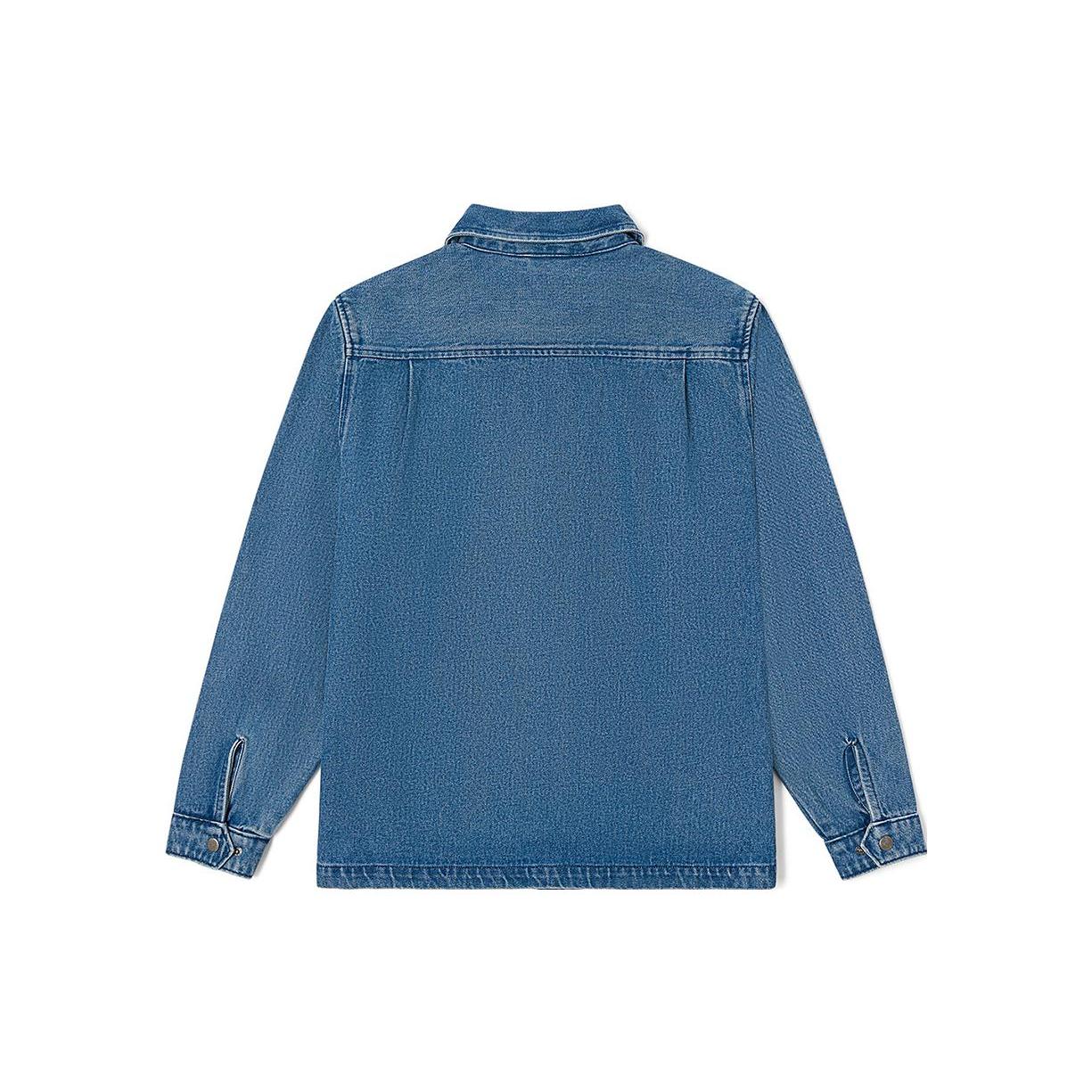 

New Vans Denim Jackets Men s Washed Blue VN0007WN7W6 S