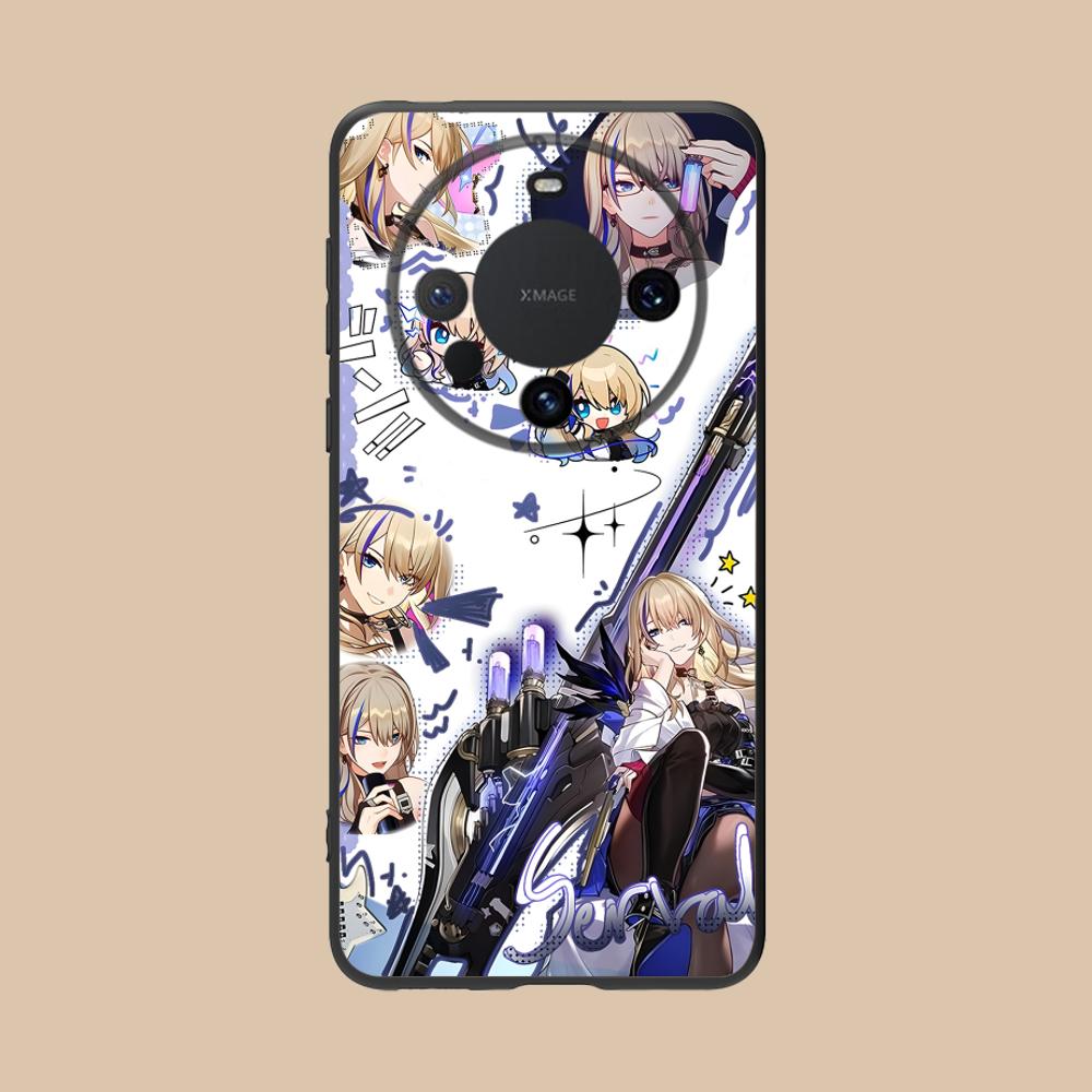 

HSR Serval Matte TPU Mobile Phone Case for Huawei Mate 60 50 40 30 20 10 Pro Plus Lite E 5G Colorful Printing Cover Huawei Mate 70