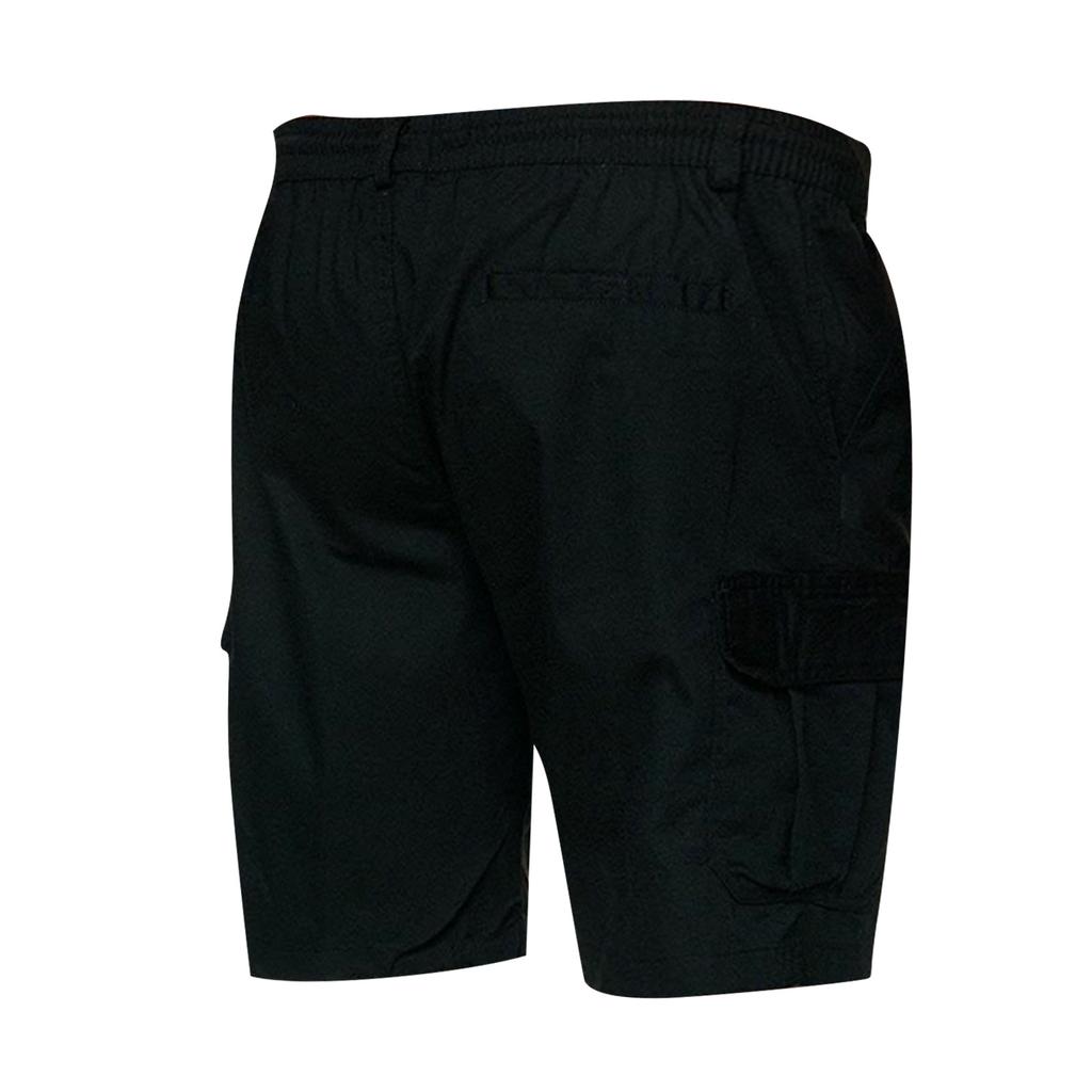 Men's Sports Pocket Work Clothes Casual Loose Shorts Casual Jogging  Drawstring Shorts