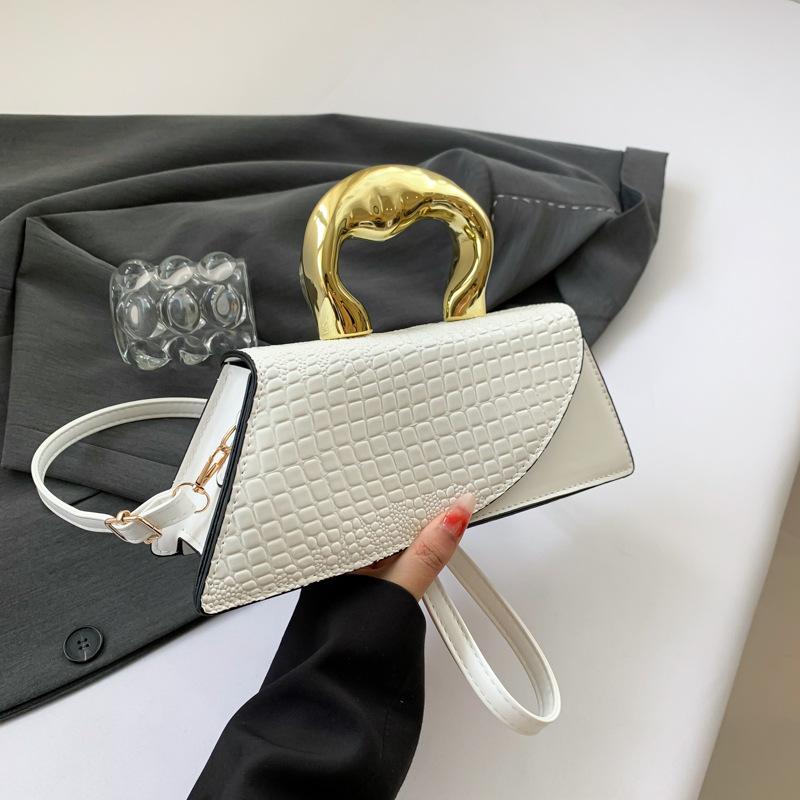 Niche Design Handbag Autumn New High-value Temperament Personalized High-value Shoulder Small Square Bag