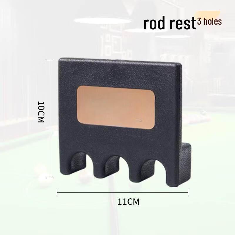 

3-Hole Billiard Cue Rest Stand