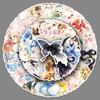 50 Bow Animal Soft Cute Cartoon Cute Creative Waterproof Decoration Computer Phone Mug Sticker