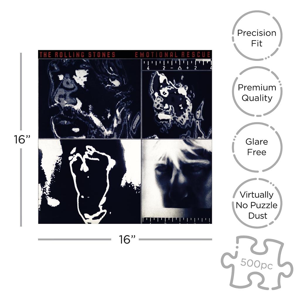 RockSaws Rolling Stones Jigsaw Puzzle (Emotional Rescue)