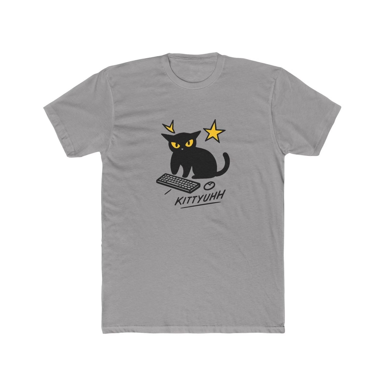 CaseOh Kittyuh Funny Cat Meme T-Shirt S