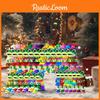 Christmas Countdown Calendar With Frog Acrylic Hanging Decorations For Holiday Room Decor