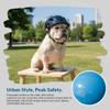 Cinturino Regolabile Casco per Animali Domestici Casco Traspirante per la Sicurezza degli Animali Domestici Nuovo Casco per Cani Copricapo per Animali Domestici