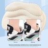 Soft Rebound Leather Heel Stickers for Anti-Wear & Anti-Slip, Invisible Size Adjustment Half Insoles for High Heels & Sneakers