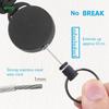 Retractable Rope Carabiner Keychain Telescopic Paracord Braided Keychain Buckle