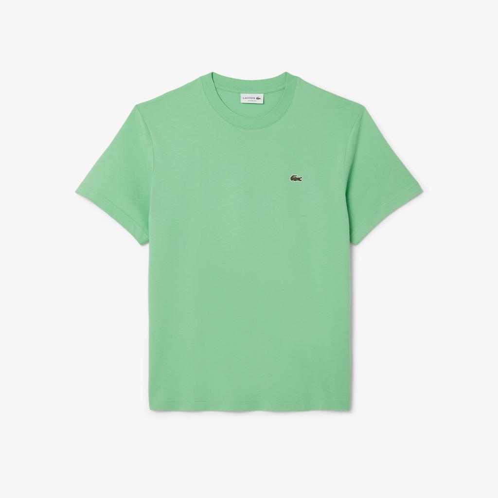 Lacoste Herren T-Shirt aus Baumwolle mit gesticktem Logo
