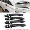 ABS Plastic Door Handle Trim Handle Cover High-quality Material Precise Fit Easy tallation Car Exterior Upgrade