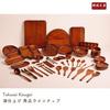 Tokunari Wooden Lacquered Chopsticks 23.5cm 2-Pair Set Simple High-Quality Japanese (Plain) TAE-201 Food Sanitation Act Compliant Product
