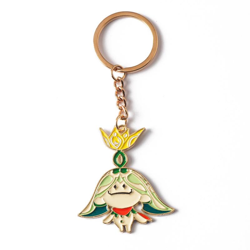 Genshin Impact Xiao & Tartaglia Mask Keychain, Venti & Hu Tao Pendant Necklace, Anime Accessories