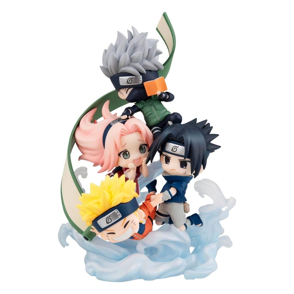 FigUnity NARUTO Shippuden Team 7 130mm PVC Painted Complete Figure Assembled! Approx.