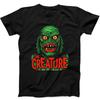 Creature From The Black Lagoon Inspired Parody Retro Gift Tee Black T Shirt 478