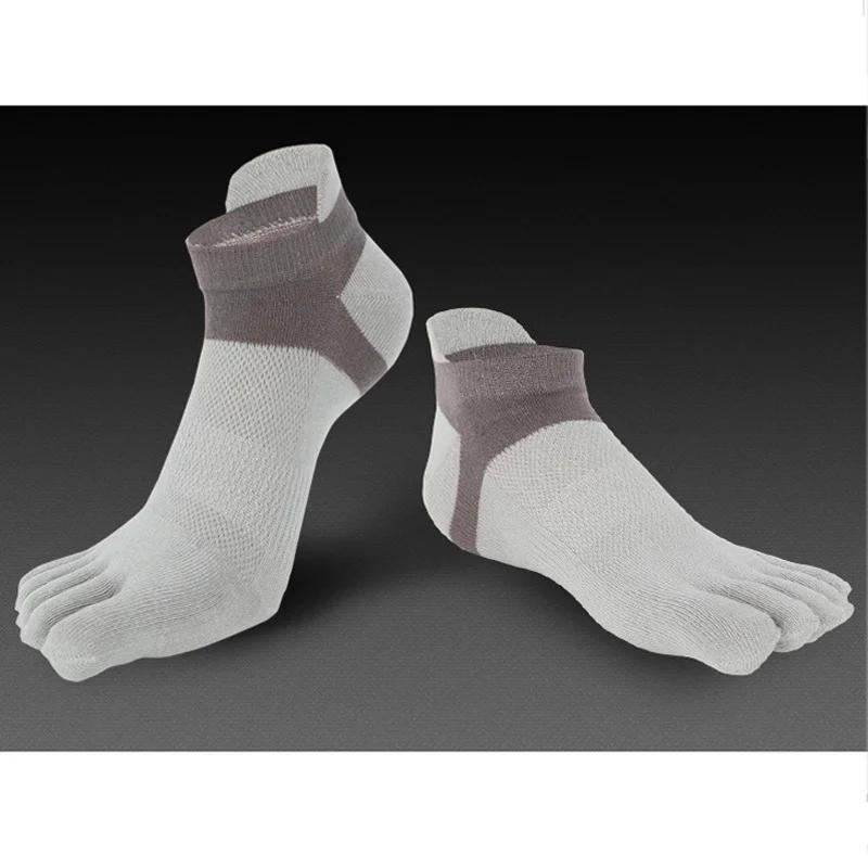 1 Pair Socks Sports Hot Selling Mens 5 Toe Socks Cotton Breathable Finger Sports Socks