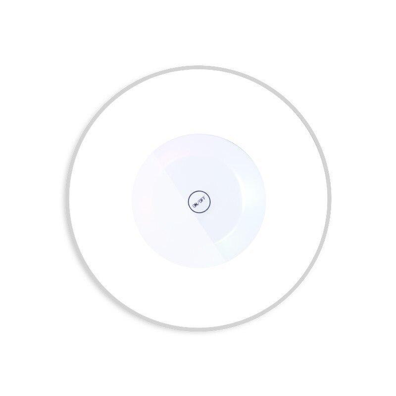 8 Pièces Dessous De Verre Lumineux Coloré, Multicolores LED-sous-Verres, Boutons On/Off Acrylique Rond Faciles à Nettoyer Coaster, Pour Fêtes, Mariages, Bars, Noël