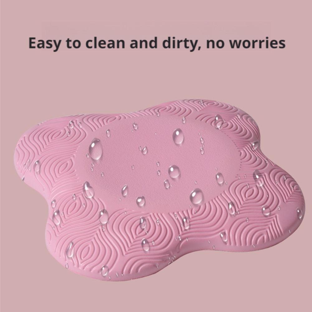 Přenosný klekací polštářek na jógu Zesílená plochá opěrná podložka Chránič kolen Přenosný chránič loktů Podložka na jógu Sportovní podložka na fitness