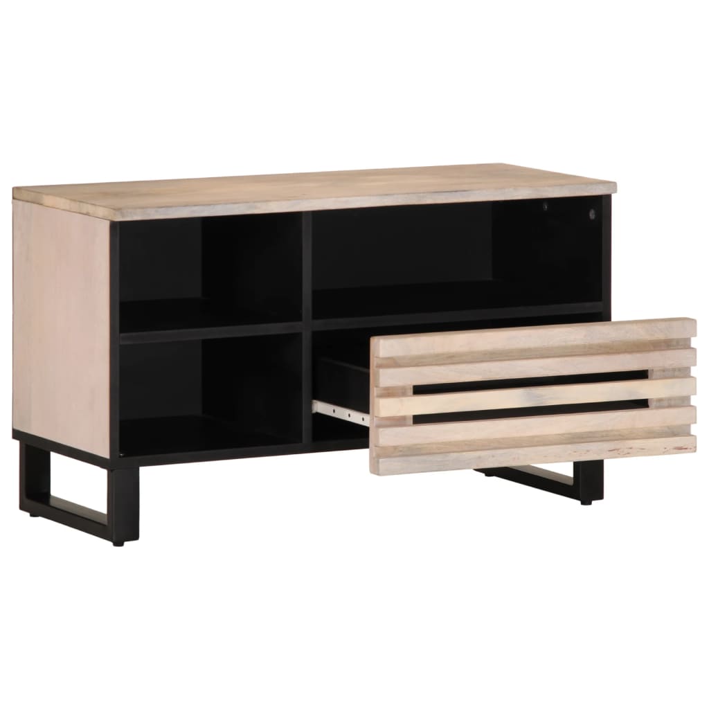 Vidaxl Szafka Pod Telewizor, 80X34X46 Cm, Lite Drewno Mango