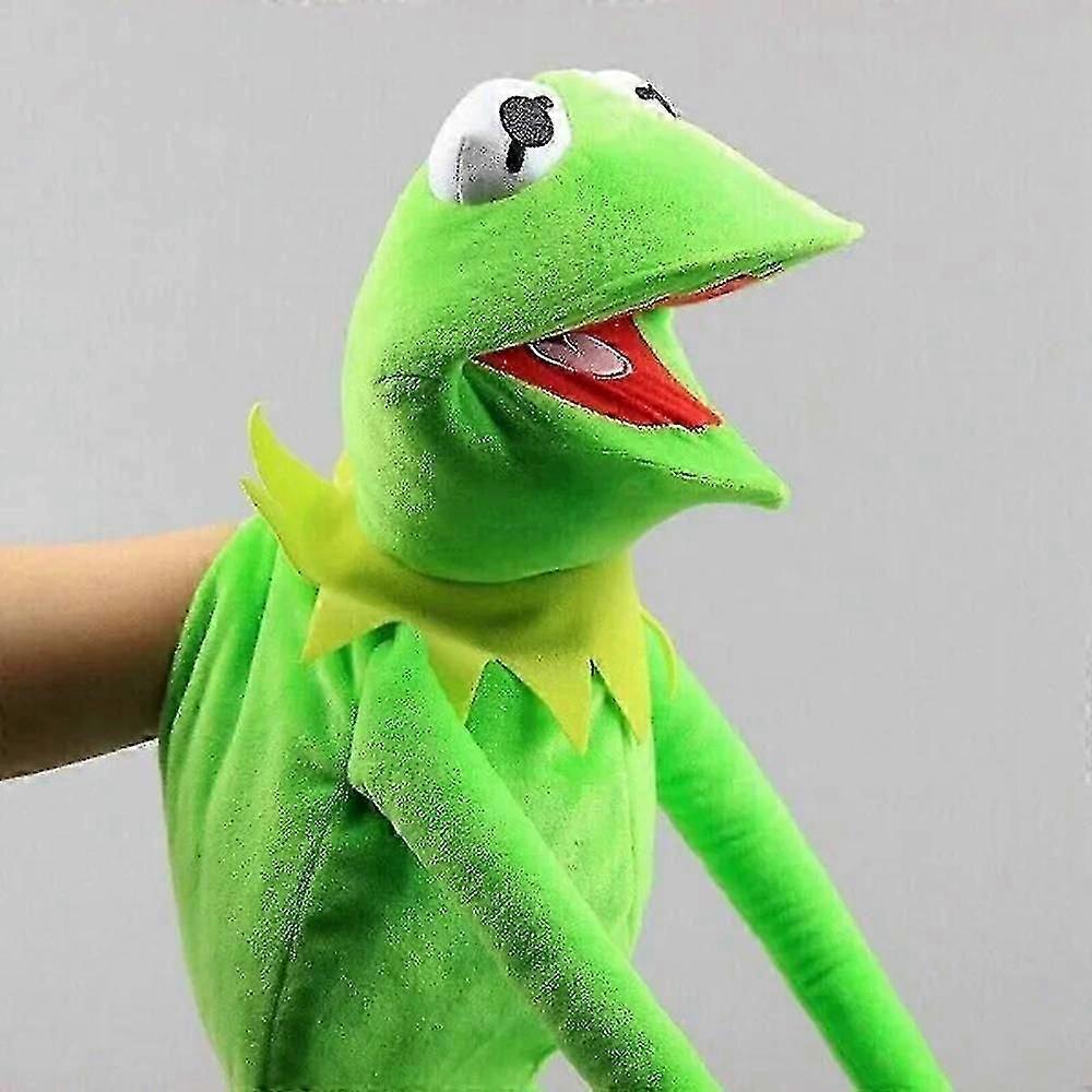 Marioneta de Mano de Kermit la Rana de 60 cm Juguete de Peluche de Cuerpo Entero Atrezo