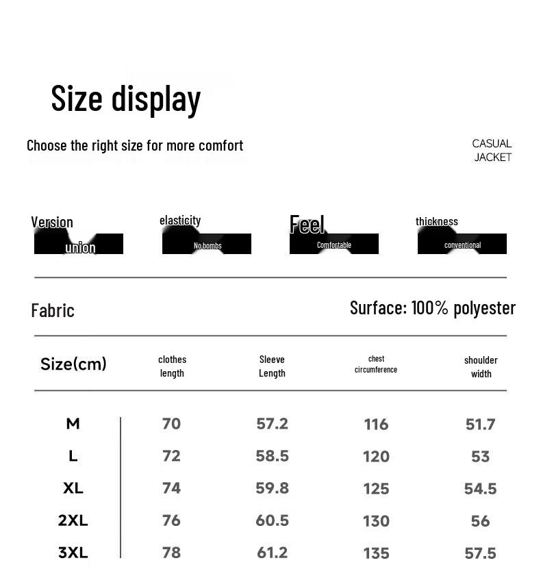 Warrior Men's Loose Fit Retro Casual Jacket