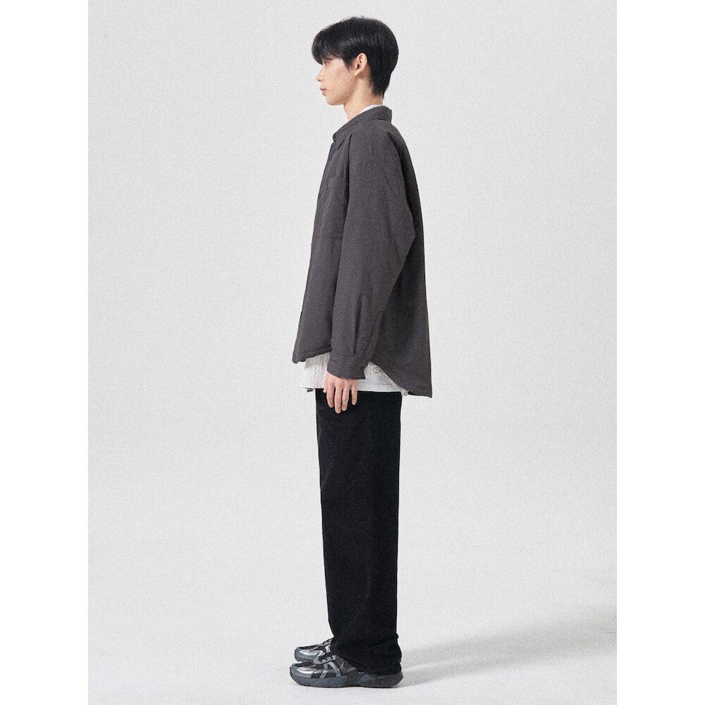 8SECONDS Padded Oversized Shacket Brown