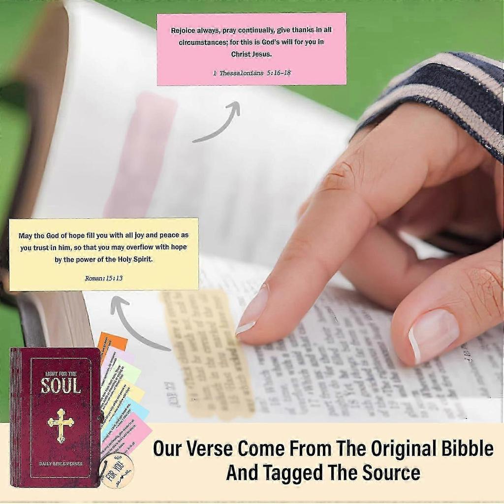 Handmade Wooden Bible Verses Box (150 Pcs), Bible Verses With Wooden Box for Emotion and Feeling, Inspirational Bible Gifts, Graduation Gift, Christia