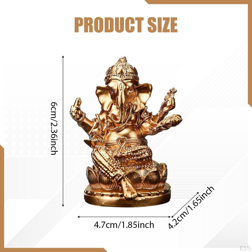 Lord Statue Figurine Art Decoration Buddha Sculpture Ornament for Tabletop Centerpiece Bookshelf