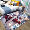 Japanese Anime Sexy Goddess Printed Carpet Game Otaku Anime HD Rug for Living Room Bedroom Deco Study Porch Bedside Non-slip Mat