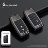 Metal Key Shell for Toyota Camry, Crown, Reiz, Prado, Land Cruiser (Old Models) with Snap Button