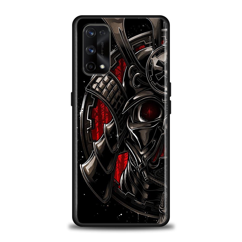 Japanese Style Art Samurai Phone Case For Oppo Realme 8i 8 9 7 6 5 Pro 9i 7i 5i 6i XT 5G Cases Soft Cover Realme 8Pro 8i