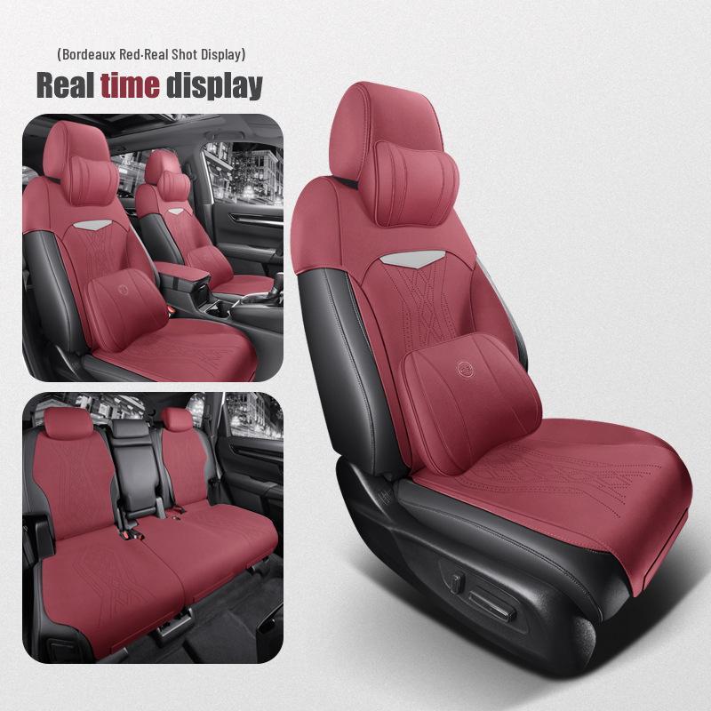 Universal Suede Seat Cover for Dongfeng Honda CR-V - Semi-Enclosed, Four Seasons, 2023