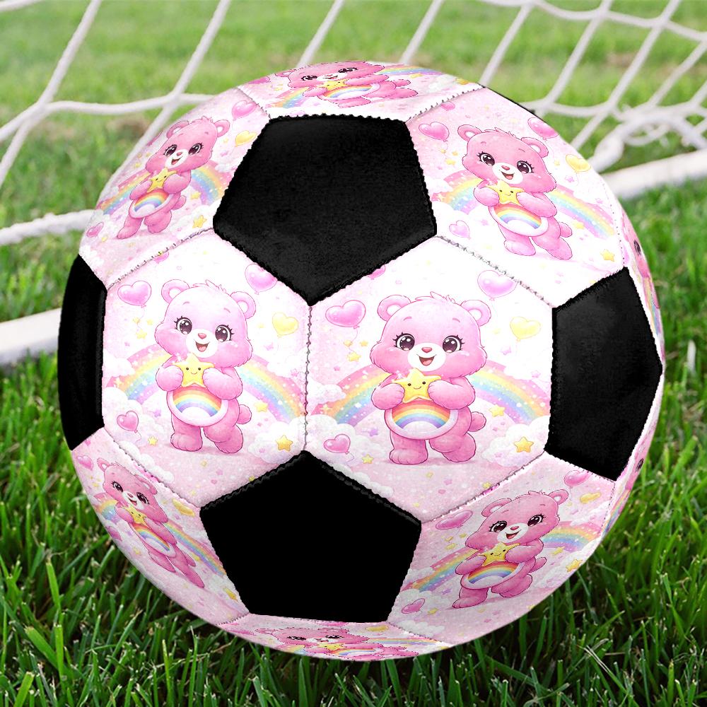 Bear Theme Size 5 Soccer Ball, Suitable for Both Indoor and Outdoor Matches, a Gift Suitable for Everyone.