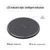 Ultra-Thin 15W Aluminum Wireless Charger, Compatible with Huawei & Apple Phones