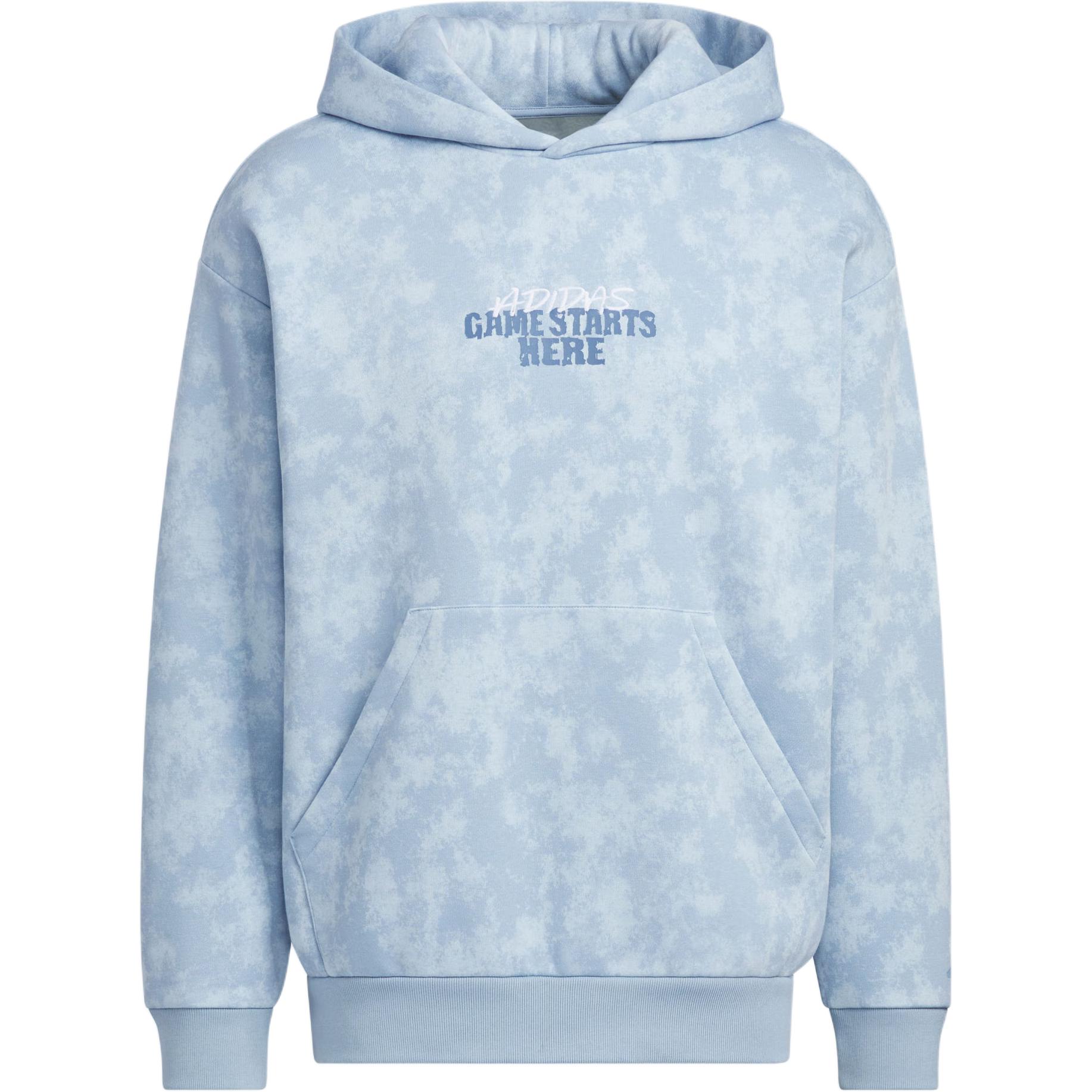 

Adidas Худи для баскетбола FW25 Удобная Простая Мягкая Приятная к коже Флисовая Толстовка с капюшоном Мужские худи KC2782 S