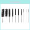 Coffee Machine Cleaning Brush Set With Wooden Handles For Espresso And Coffee Makers