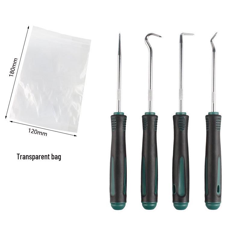 Sofort verfügbar 4-teiliges Mini-Wellendichtring-Haken & Dichtungsentferner-Werkzeugset