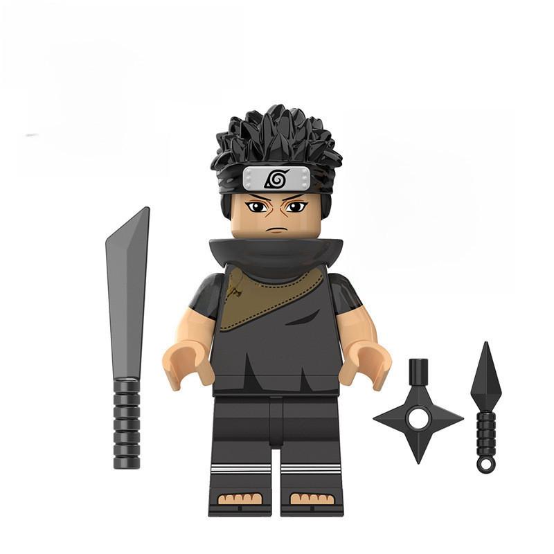 Kdl802 Anime Ninja Building Block Figures Set With 38 To 50 Colorful Pieces For Kids