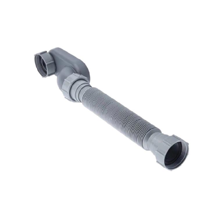 Bathtub Drain Pipe with Flexible Trap Shower Drain Pipe ABS Drain Pipe for Easy Installation In Kitchens & Bathrooms 1
