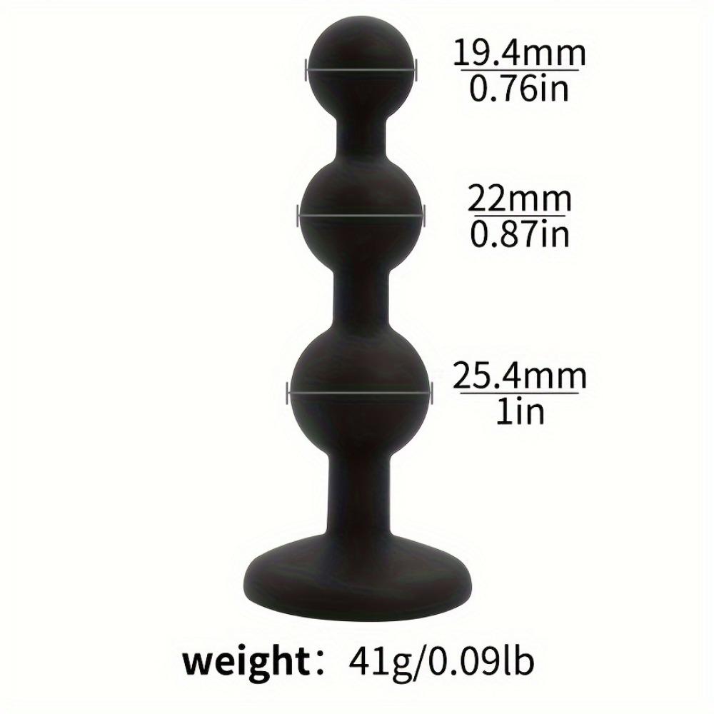 Butt Plug Men Silicone Anal Plug Women Adult Supplies Sex Toy for Couples Female Masturbator with Detachable Acrylic Diamond