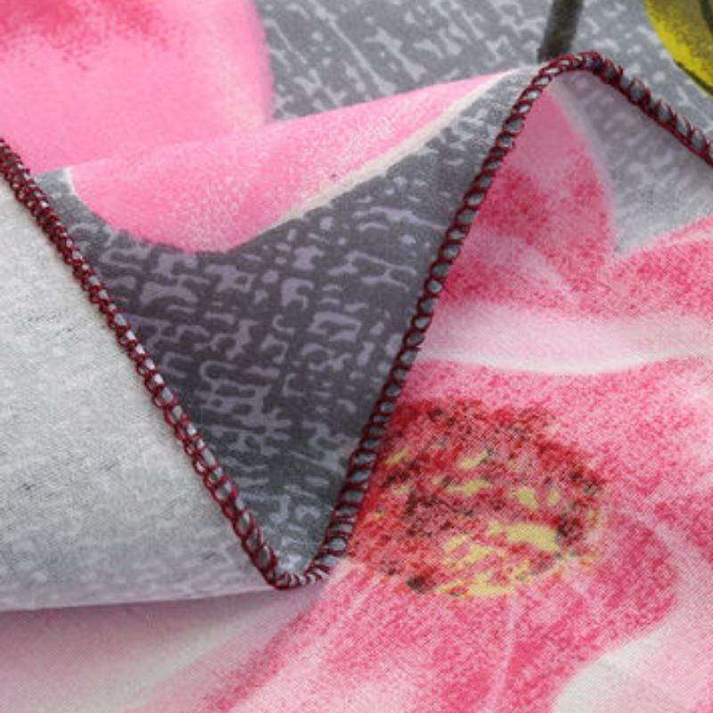 Einteiliges Bettlaken aus gebürstetem Twill, bequeme Bettbezüge für Studentenwohnheime