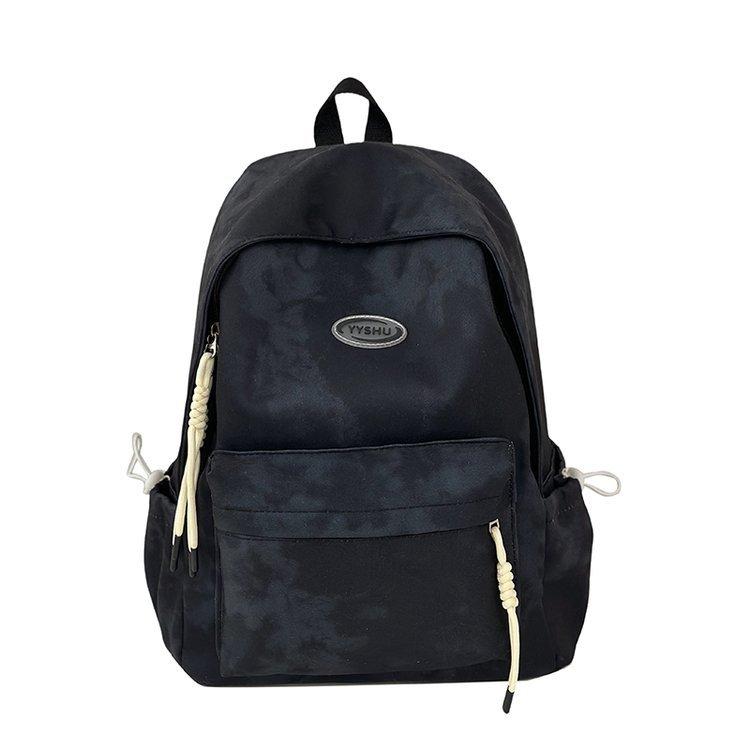 Schultasche für Mädchen, Waldstil, hoher ästhetischer Wert, vielseitiger japanischer minimalistischer einfarbiger frischer Rucksack, Rucksack mit großem Fassungsvermögen für die Mittelstufe